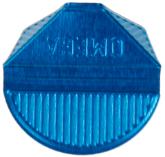 OMEGA Eckklammern 100/25 blau 100 Stk.