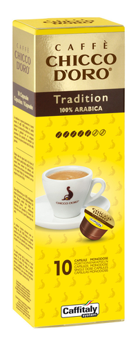 CHICCO DORO Kaffee Caffitaly 802000 Tradition Arabica 10 Stck