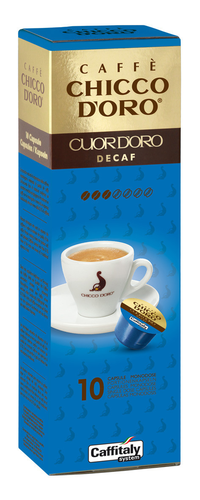 CHICCO DORO Kaffee Caffitaly 802284 Cuor dOro Decaf 10 Stck