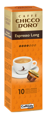 CHICCO DORO Kaffee Caffitaly 802031 Espresso Long 10 Stck