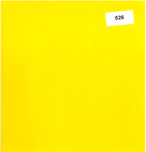 NEUTRAL Einfasspapier 526 gelb 3mx50cm