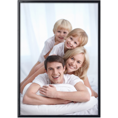 DEBEX Wechselrahmen 10.5x15cm 9047.01 10.5 Alu, schwarz