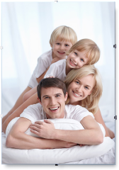 DEBEX Wechselrahmen 30x40cm 950004300400 Kunstglas, randlos