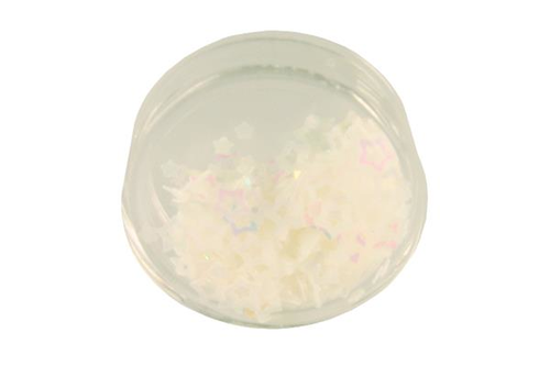 Lochstern weiss pearl