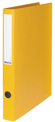 BIELLA Ringhefter Viria 25mm 151403.20 gelb, 2-Ring A4