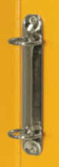 BIELLA Ringhefter Viria 25mm 151403.20 gelb, 2-Ring A4