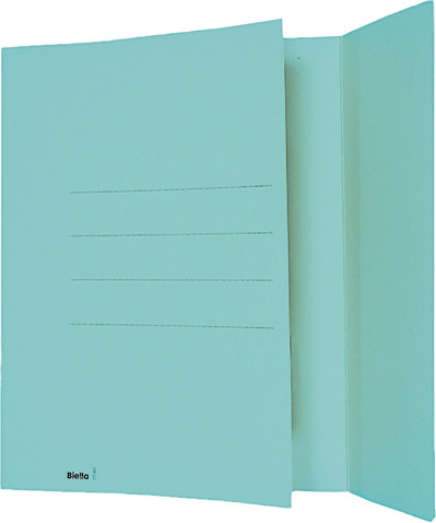 BIELLA Einlagemappen A4 250401.05 blau, 240g, 90 Blatt 50 Stck