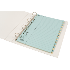 BIELLA Register Karton farbig A4 462444.00 A-Z