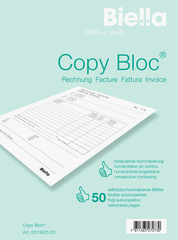 BIELLA Rechnung COPY-BLOC D/F A6 513625.00...