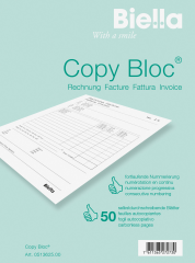 BIELLA Rechnung COPY-BLOC D/F A6 513625.00...