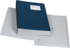 BIELLA Pultmappe A4 32043107 dunkelblau 31-teilig