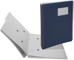 BIELLA Pultmappe A4 32043107 dunkelblau 31-teilig