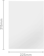 BIELLA Offertmappe Pearl#1 186400.01 weiss 225x315mm