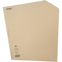 BIELLA Bauabrechnungsregister A4 464426.00 26-teilig,...