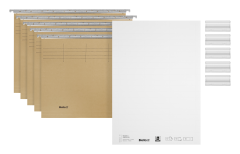 BIELLA Hängemappen-Set A4 269455.00 oliv 5 Stück