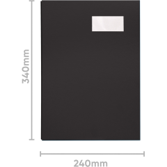 BIELLA Unterschriftenmappe A4 341420.27 dunkelgrau,...