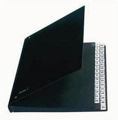 BIELLA Pultmappe A4 323431.00 schwarz, 1-31