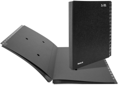 BIELLA Pultmappe A4 323431.00 schwarz, 1-31