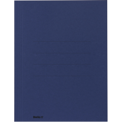 BIELLA Aktensammler Recycolor 0172430.05 3 Klappen, blau