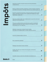 BIELLA Steuermappe französisch A4 03260112.91...