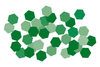 Strassglitter grün