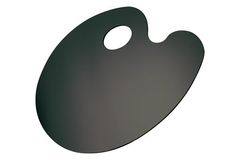 Nail-Art Palette schwarz