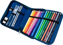 FUNKI Etui Space 6012.517 dunkelblau 205x140x45mm