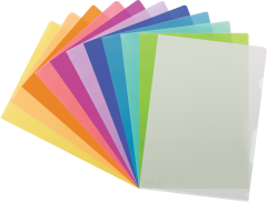 KOLMA Sichthülle VISA antirefl. A4 59.433.11 gelb, Copyresistant 10 Stück