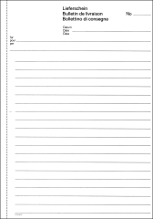 FAVORIT Lieferscheine D/FI A5 8331OK weiss 84 Blatt