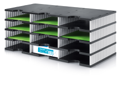 STYRO Ablagesystem styrodoc bk/weiss 268030409 12...