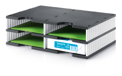 STYRO Ablagesystem styrodoc bk/weiss 268020209 4...