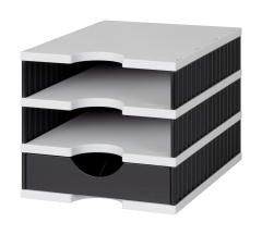 STYRO Ablagesystem styrodoc 268-0103.9895S bk/grau,3...