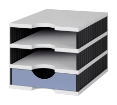 STYRO Ablagesystem styrodoc 268-0103.9836S bk/grau,3...