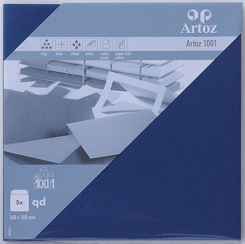 ARTOZ Couverts 1001 160x160mm 107454184 100g, classic blau 5 Stck