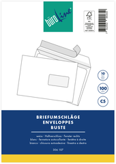 BÜROLINE Couvert m/Fenster rechts C5 306107 100g,...