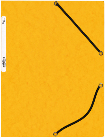 BROLINE Gummibandmappe A4 460698 gelb, Karton