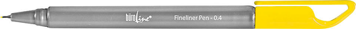 BROLINE Fineliner Clip 0,4mm 223082 gelb