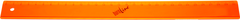 BÜROLINE Massstab 30cm 375940 orange/transparent