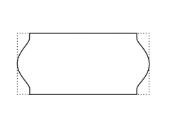 SATO Etiketten 26x12mm 700300003 weiss, perm. 1500 Stck.