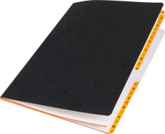 NEUTRAL Wachstuchheft Reg. 10,5 x 15cm 02.11.15.48. weiss...