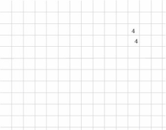 INGOLD-BIWA Heft 17,5x22cm 2.022044 weiss 90g 4x4mm...