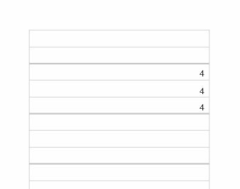 INGOLD-BIWA Heft A4 02.0420.124 weiss 90g 4mm liniert RR