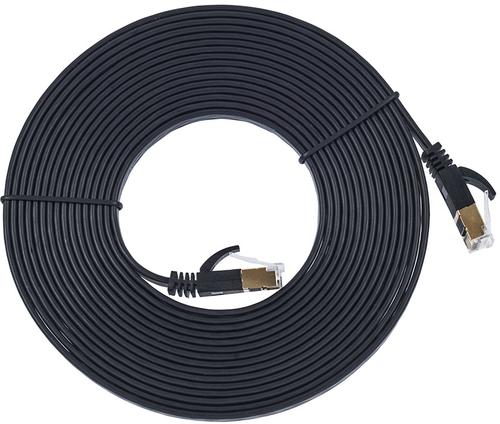 LINK2GO Patch Cable flach Cat.6 PC6313PBP STP, 5m