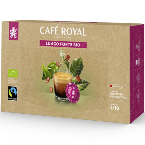 CAFE ROYAL Kaffeepads Bio Havelaar 2002304 Lungo Forte 50 Stk.