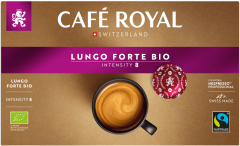 CAFE ROYAL Kaffeepads Bio Havelaar 2002304 Lungo Forte 50...