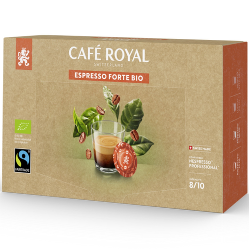 CAFE ROYAL Kaffeepads Bio Havelaar 2002305 Espresso Forte 50Stk.