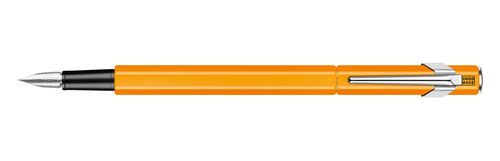 CARAN DACHE Fllfederhalter 849 EF 842.030 orange fluo lackiert