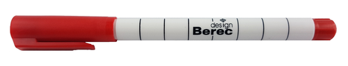 BEREC Whiteboard Marker schmal 1mm 956.10.02 rot