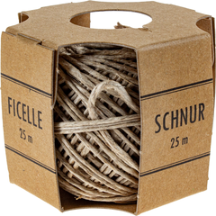 BAECHI Packschnur Becher Hanf 510005001 25m
