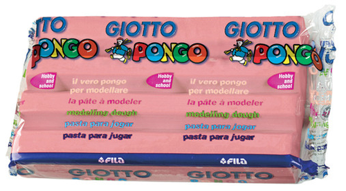 GIOTTO Knete Pongo 450g 514409 pink